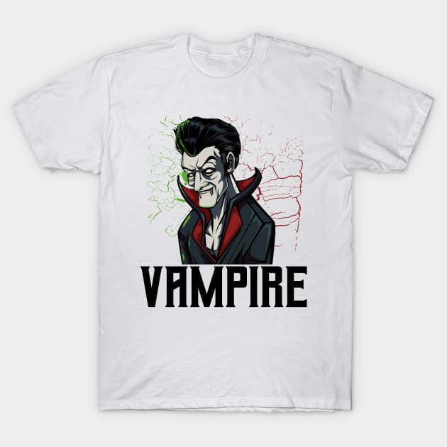 Vampires Halloween T-Shirt by Lumio Gifts